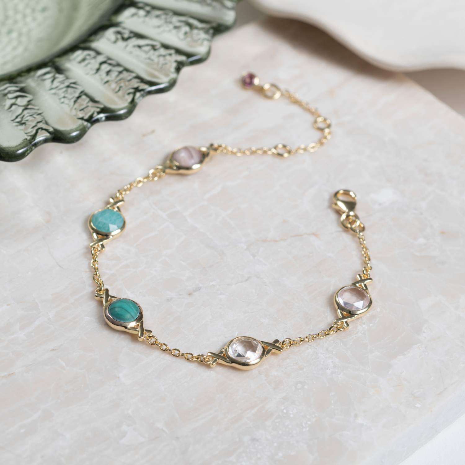 Bracelets & Bangles - Palma Love Gemstone Bracelet