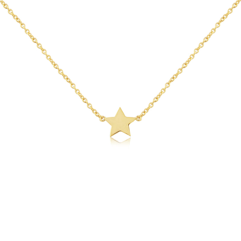 Soho Yellow Gold Vermeil Star Necklace
