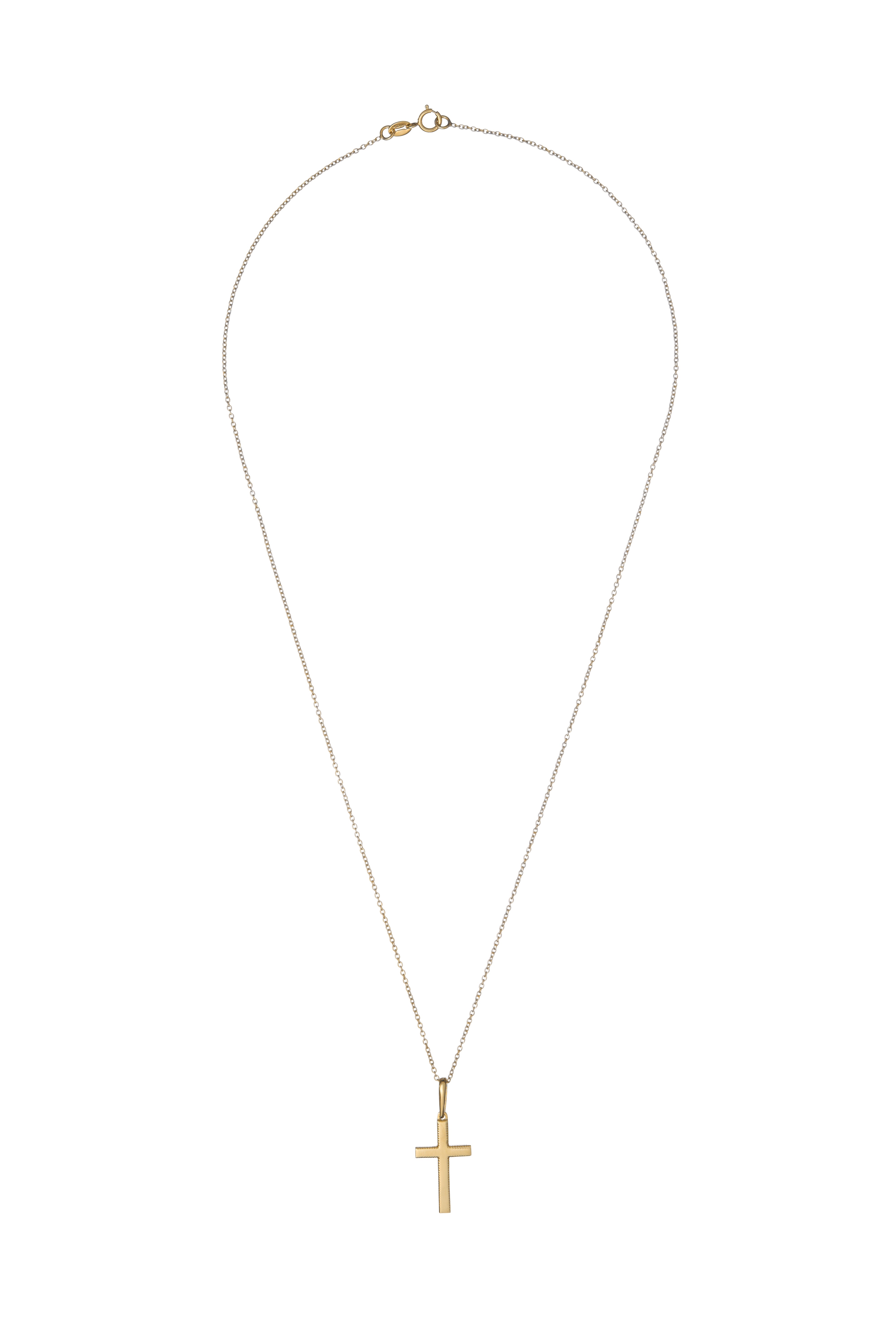 9ct Gold Cross Necklace