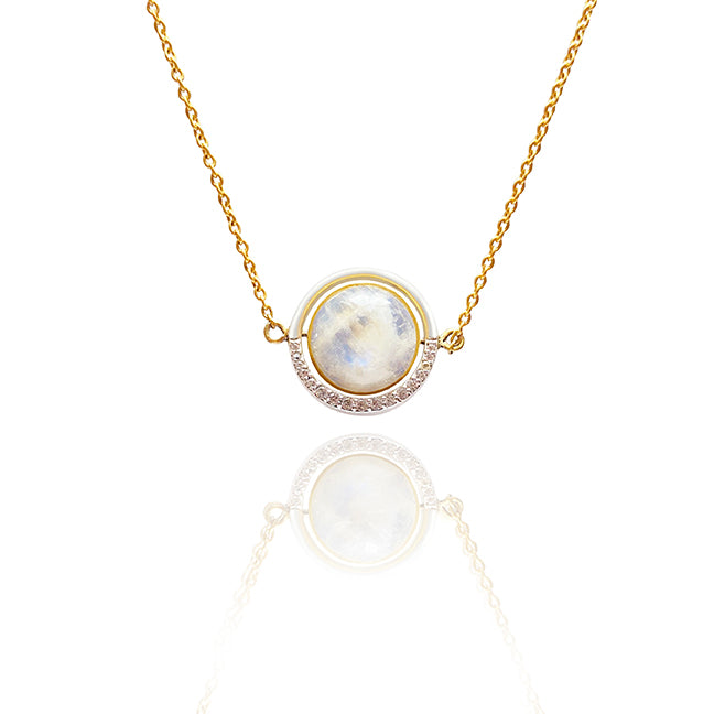 Reversible Cloud Necklace