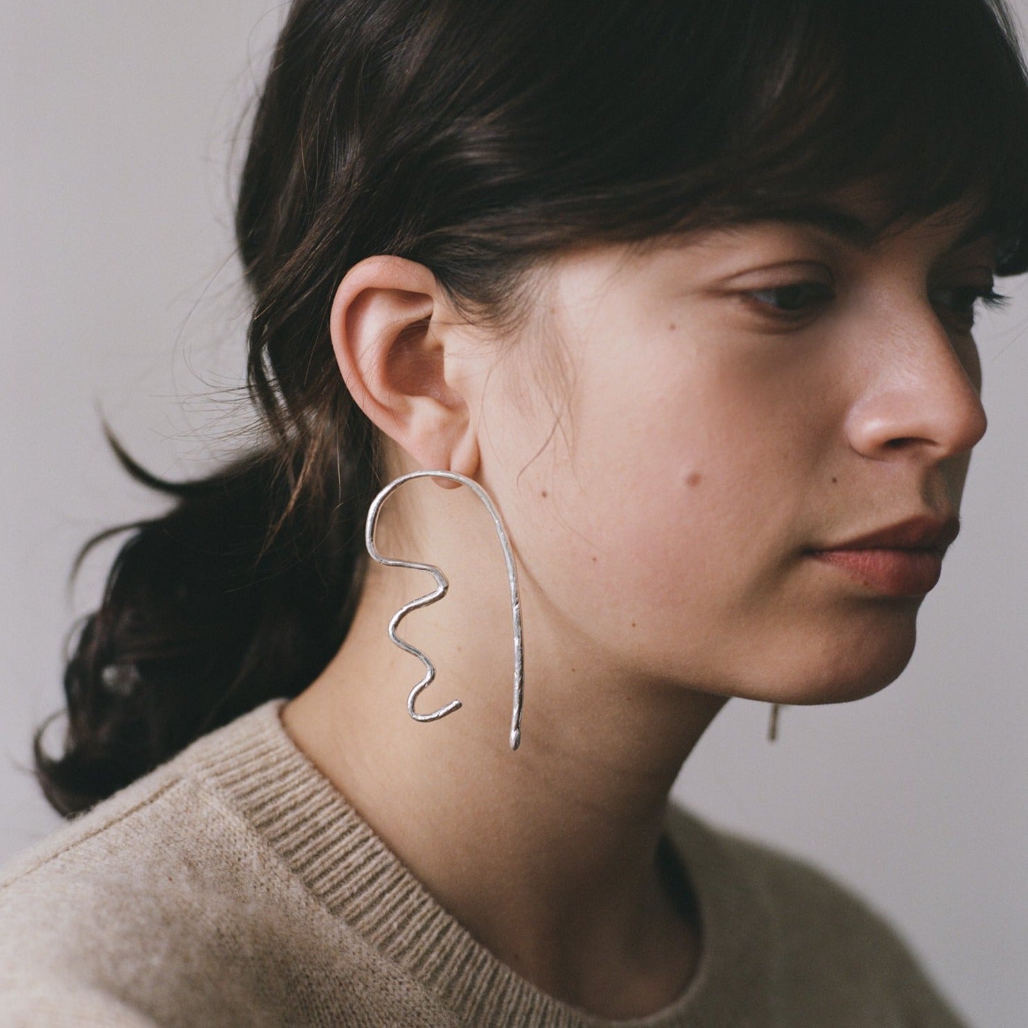 NAUM Silver Earrings
