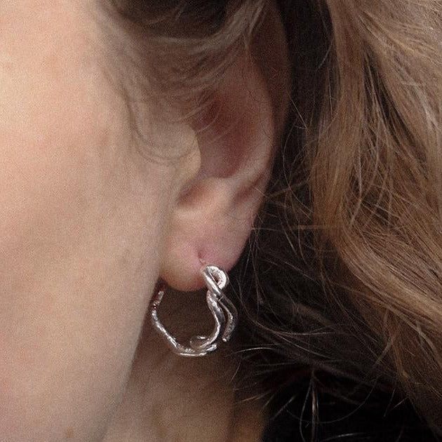 NAOMI Silver Earrings