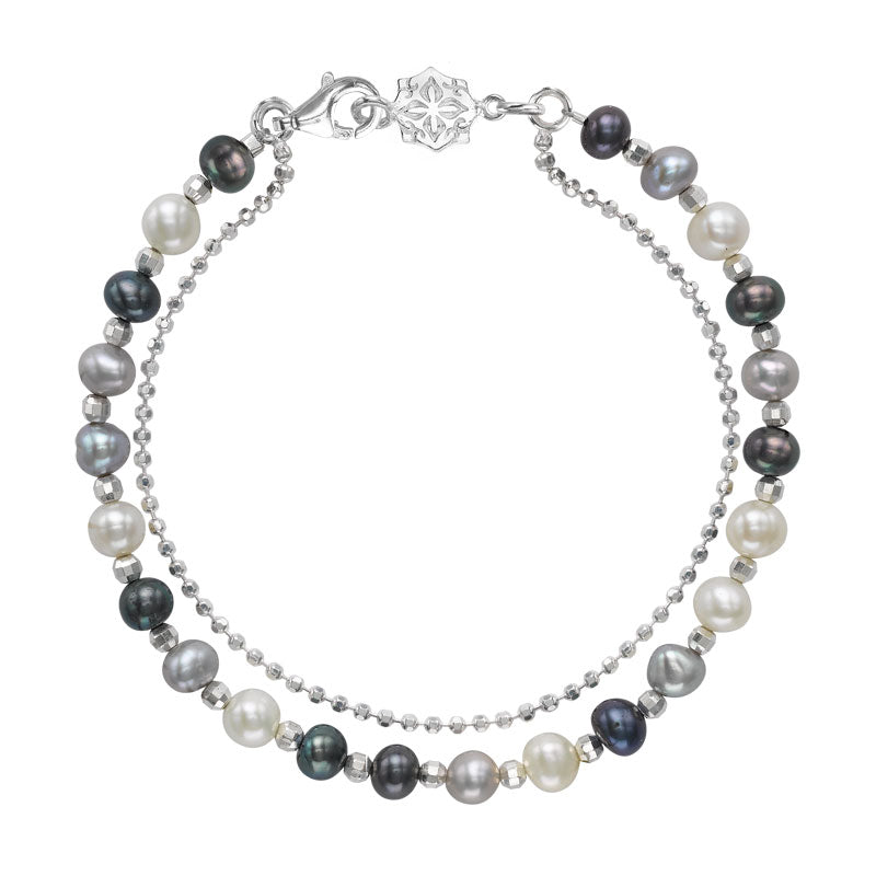Mixed Freshwater Timeless Pearl Bracelet