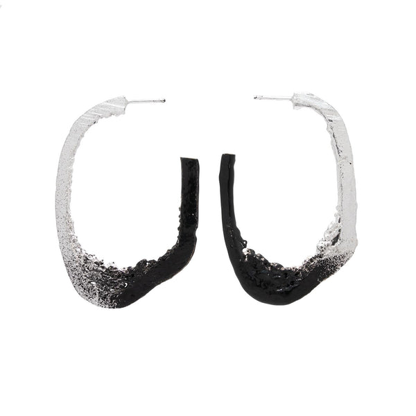 Zeno Oval Earrings