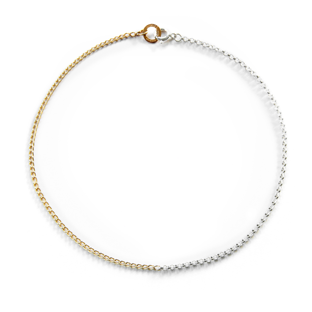 Mini Aquila Mixed Chain Necklace