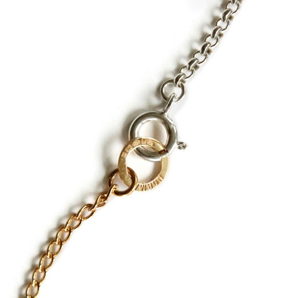 Mini Aquila Mixed Chain Necklace