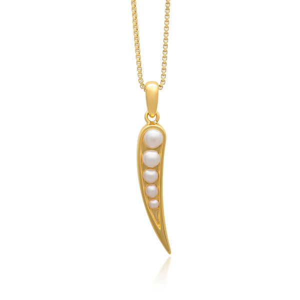 Kindred Pearl Necklace Gold