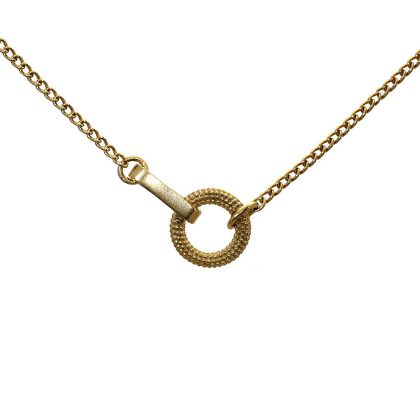 Tyro Yellow Gold Necklace