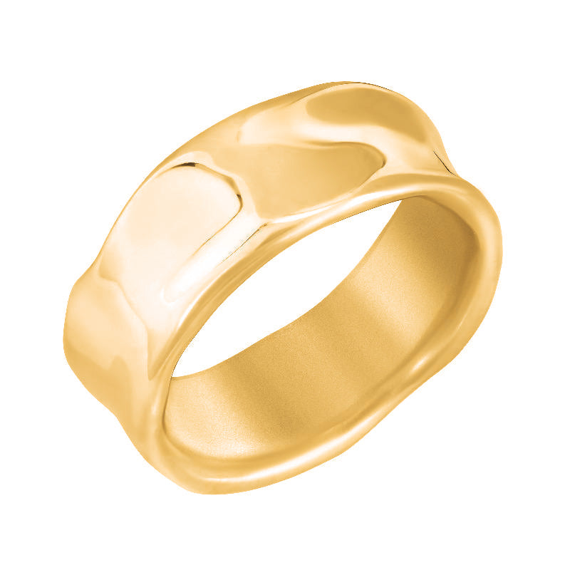 Men's Wide Waterfall Ring