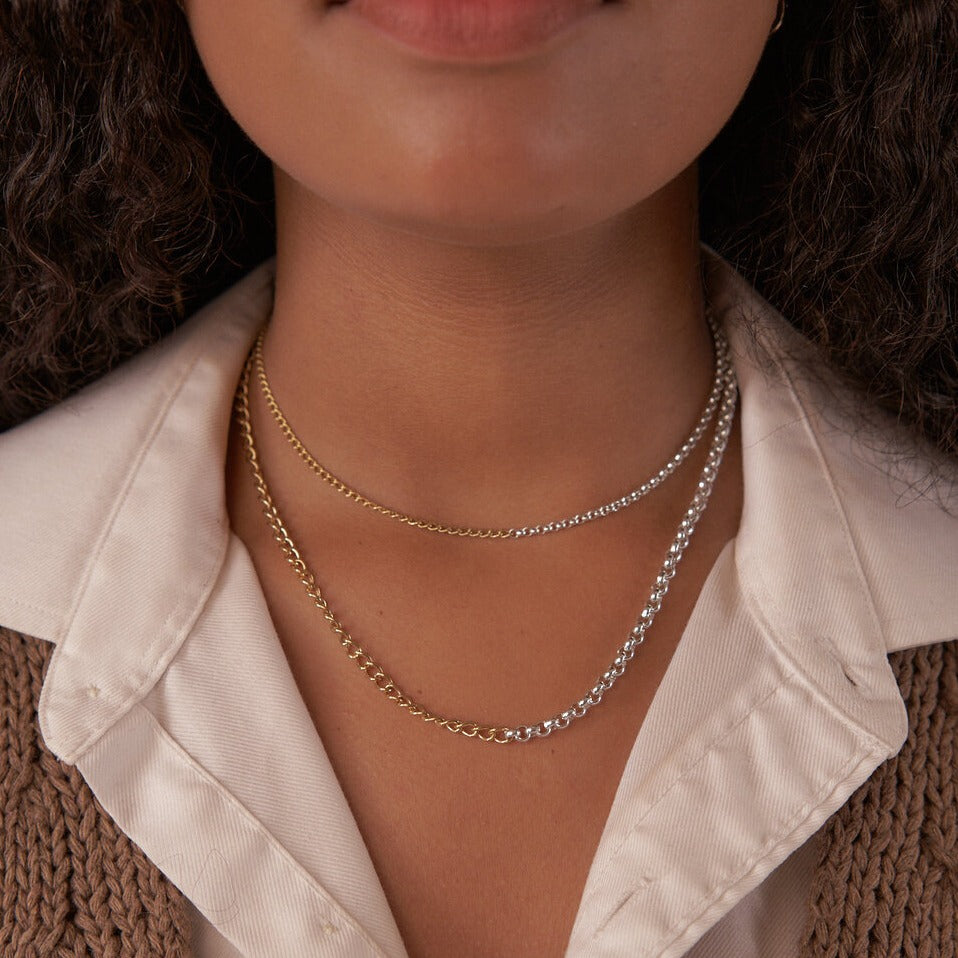 Aquila Mixed Chain Necklace