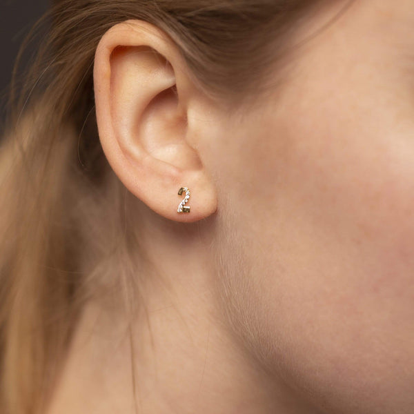 Numerology Earring 2 - Single