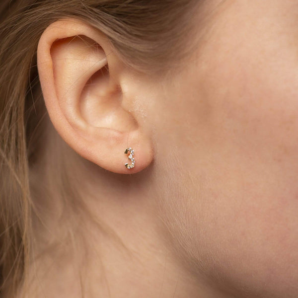 Numerology Earring 3 - Single