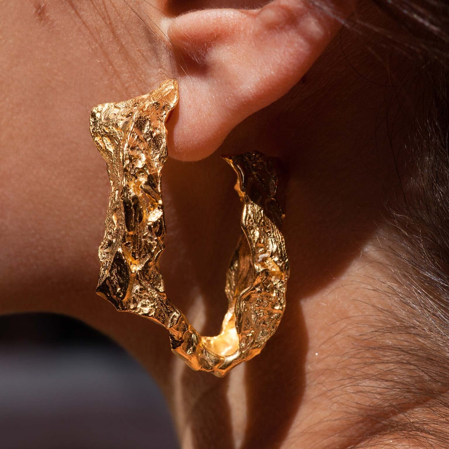 Liberté Hoop Earrings