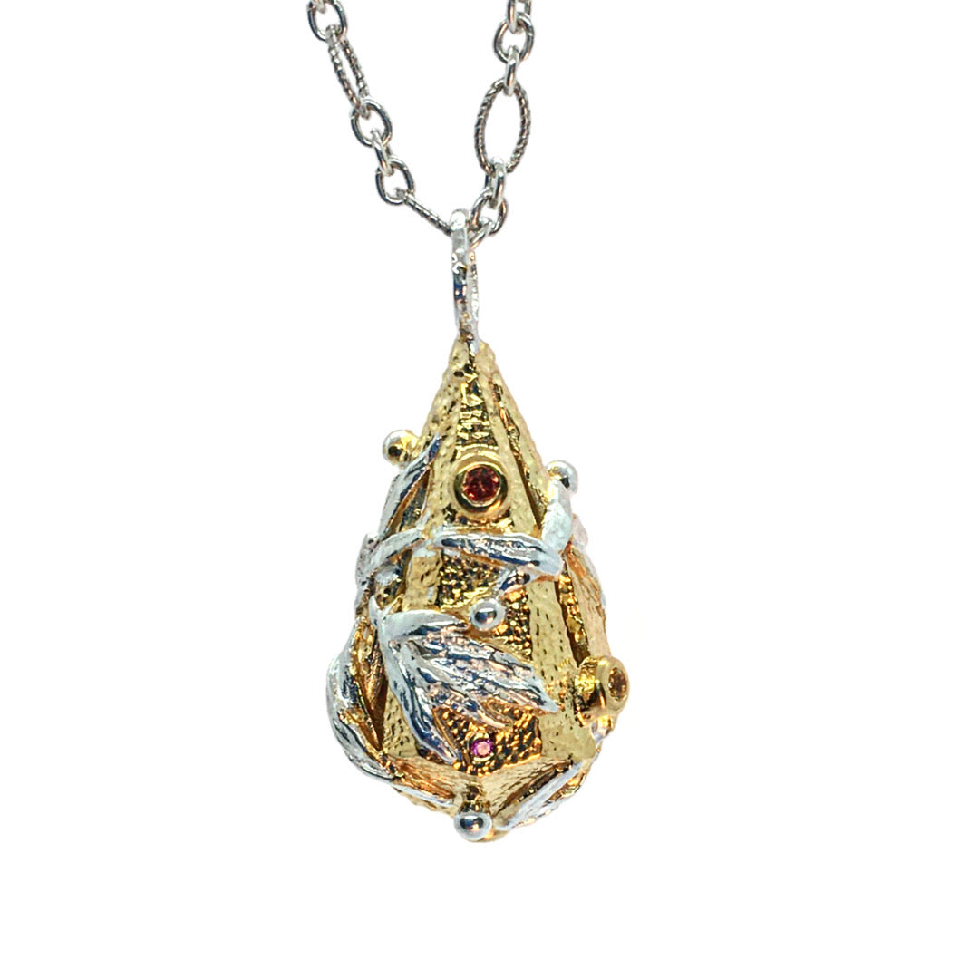 Medium Seascape Lantern Necklace