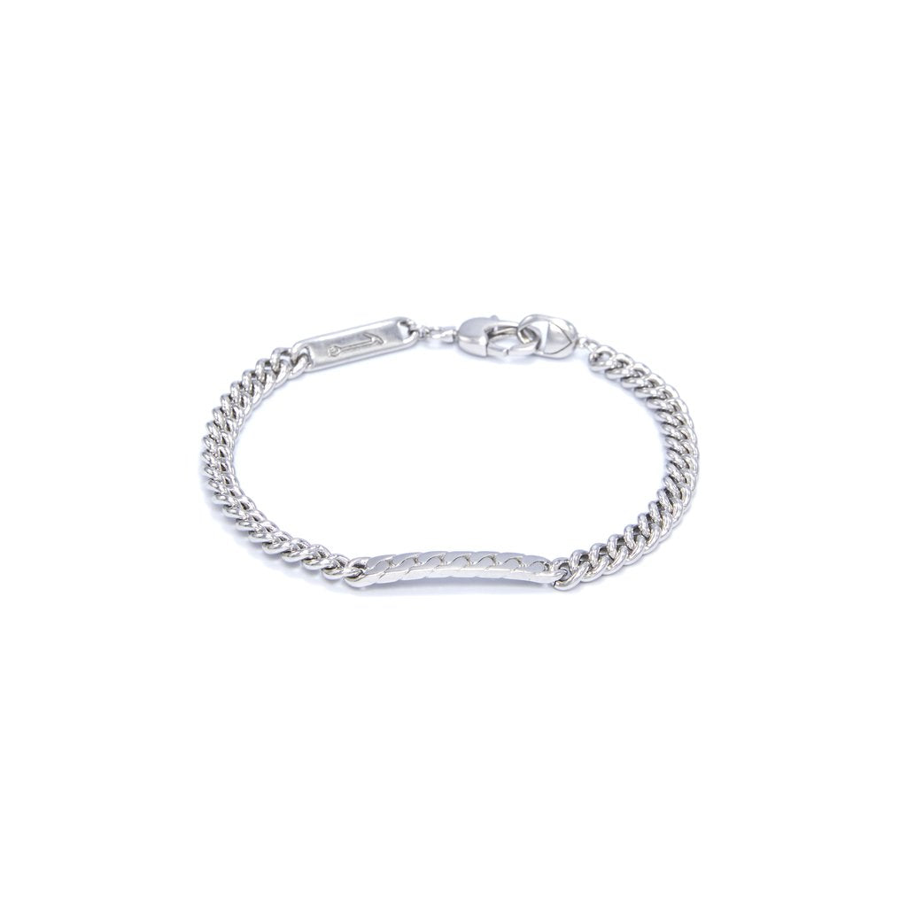 Power Tag Bracelet Silver