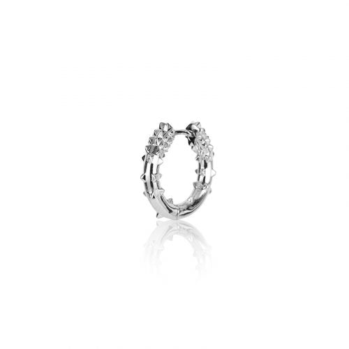 Small Hoop Septum ring silver