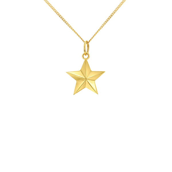Star Mini Pendant in Gold