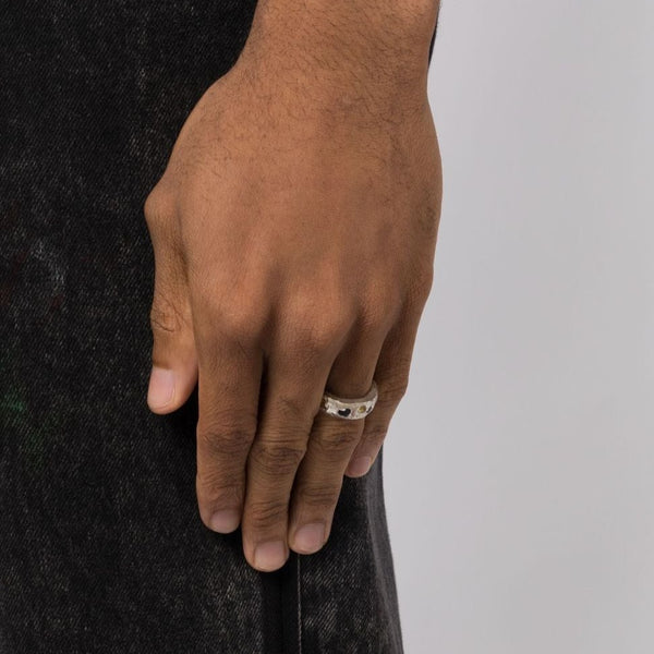 Sapphire-detail Ring