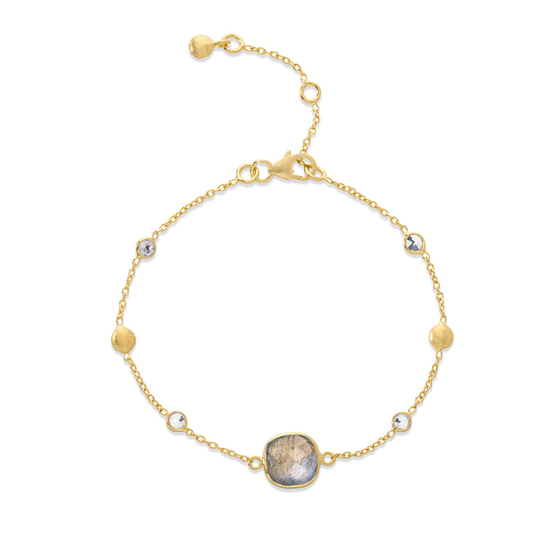 Iseo Labradorite & Gold Vermeil Bracelet