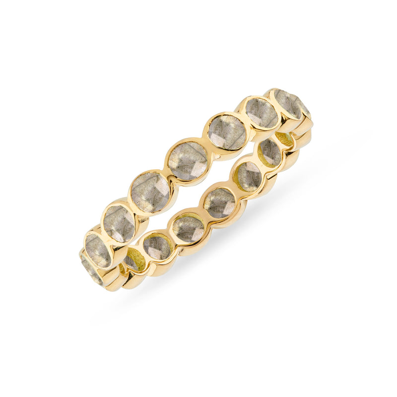 Ortigia Labradorite Gold Vermeil Ring