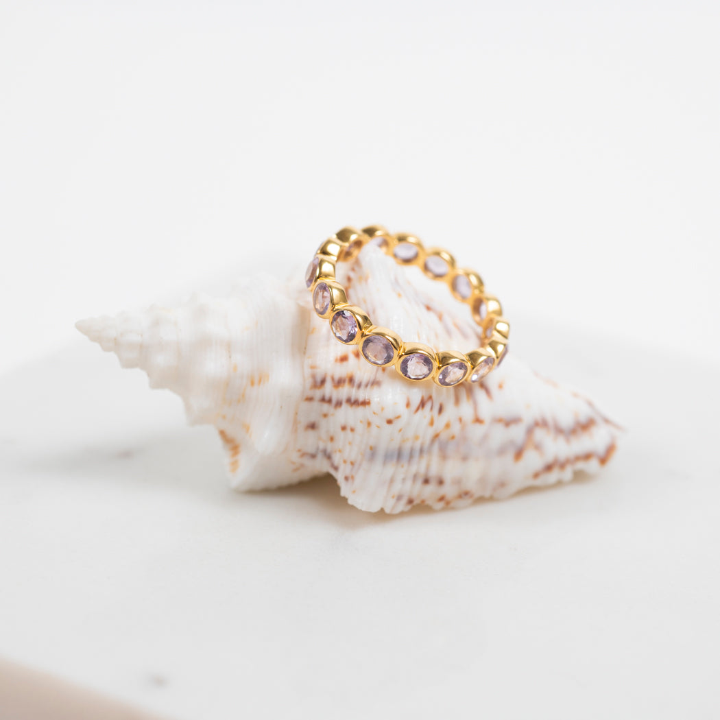 Ortigia Amethyst Gold Vermeil Ring