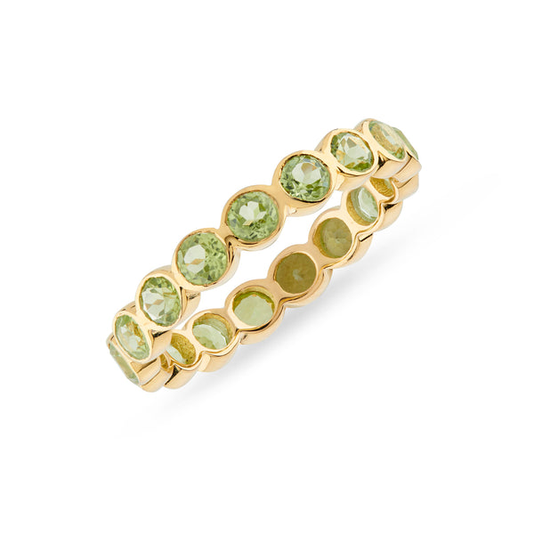 Ortigia Peridot & Gold Vermeil Ring