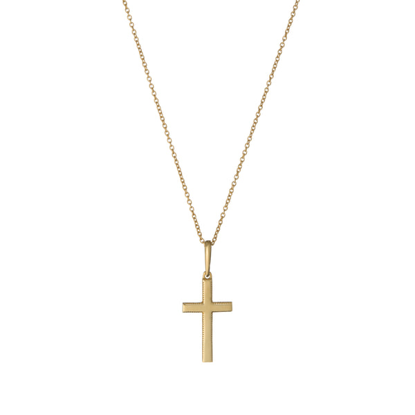 9ct Gold Cross Necklace