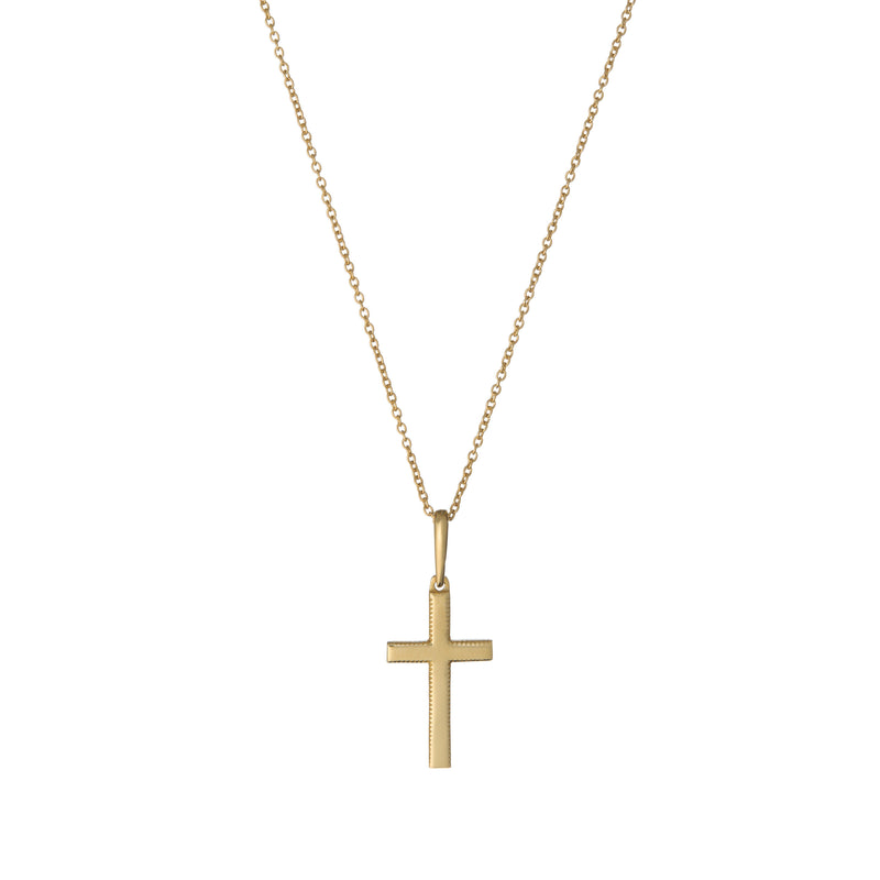 9ct Gold Cross Necklace