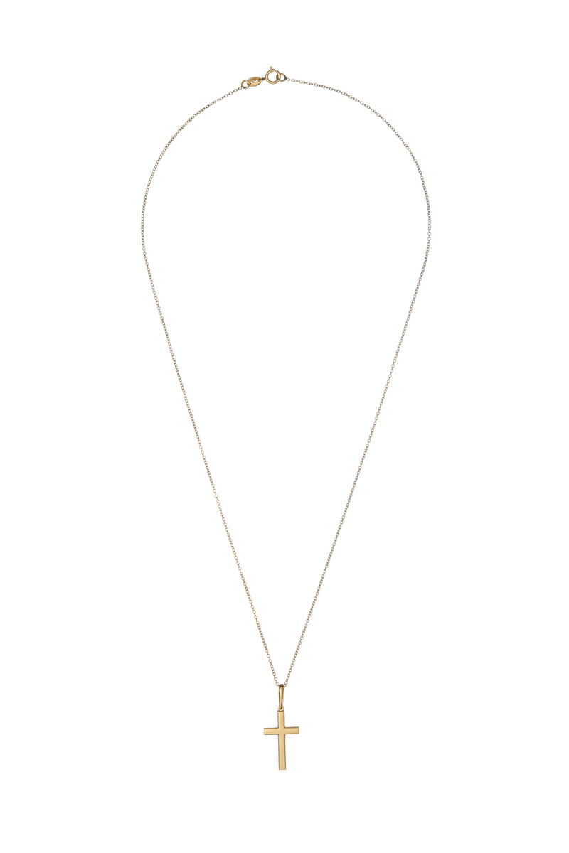 9ct Gold Cross Necklace