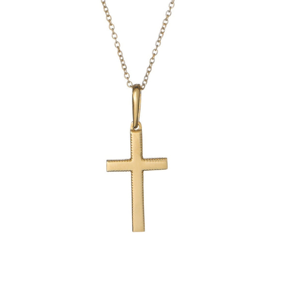 9ct Gold Cross Necklace