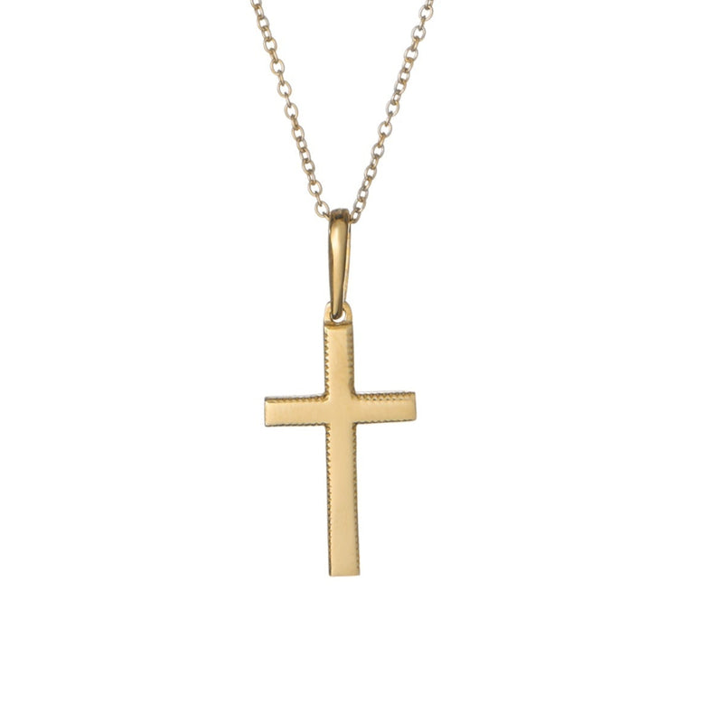 9ct Gold Cross Necklace