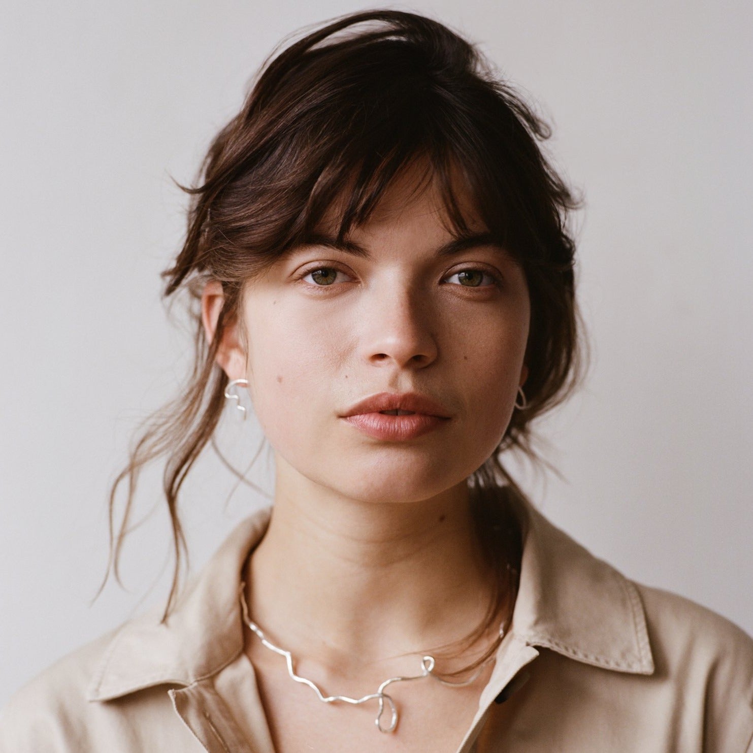 ISAMU Silver Earrings