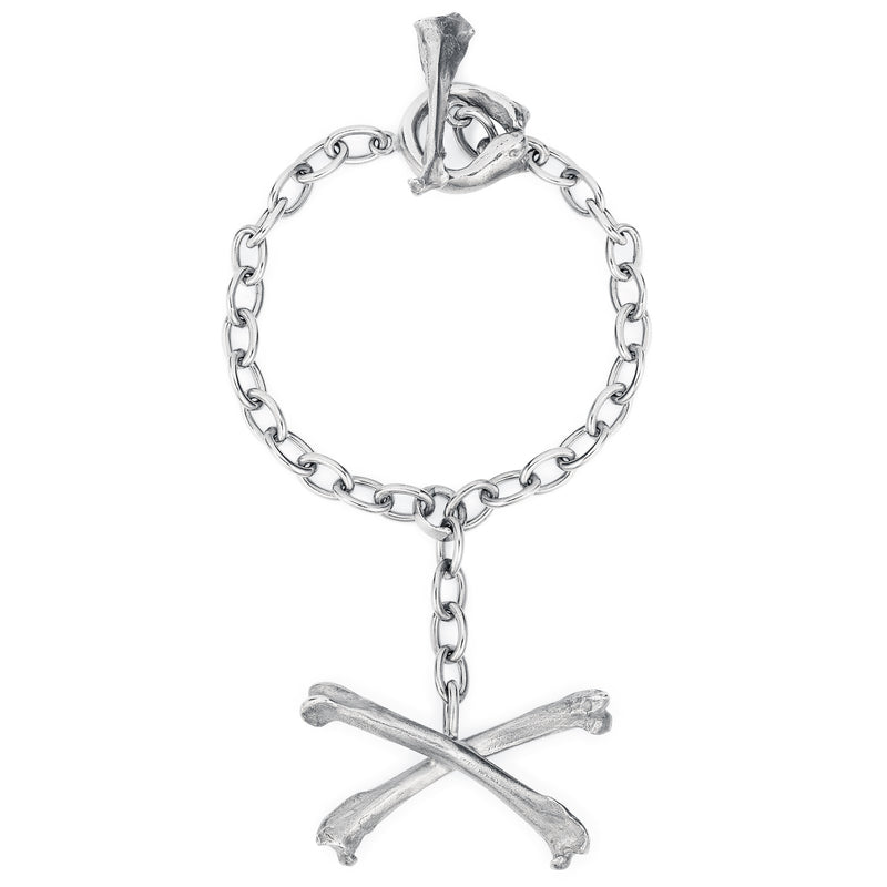 Buccaneer T-Bar Bracelet Silver