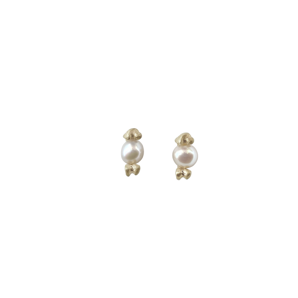 Tortuga Pearl Stud earrings silver