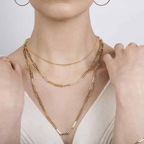 Essentials 14KT Gold Necklace Chain