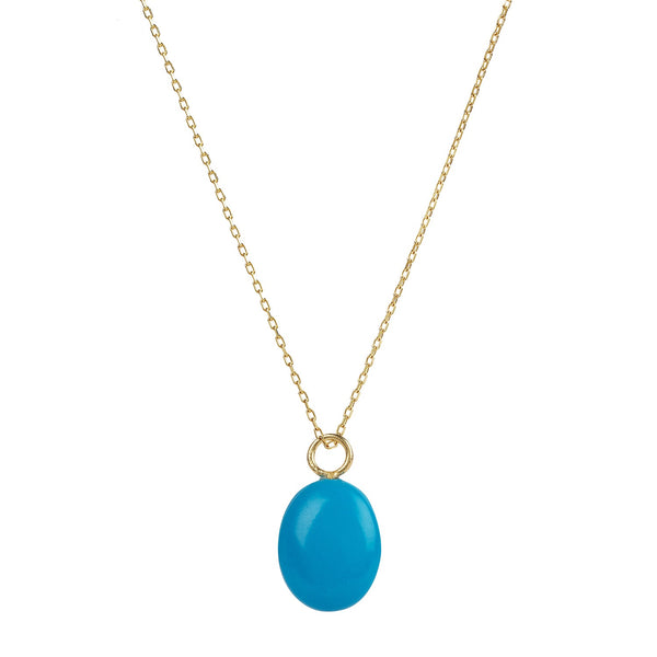 Talk about making an entrance; this gold necklace is a definite head-turner!  Inspired by the colours of a summer garden, this is the perfect pendant necklace to stack with your other gemstone pieces or simply wear on it's own. The pendant is removable and you also have the option to add other pendants on the chain.