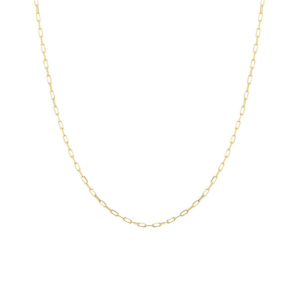 Elemental 14KT Gold Modern Chain Necklace