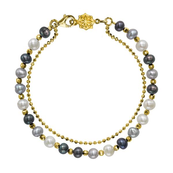 Mixed Freshwater Timeless Pearl Bracelet