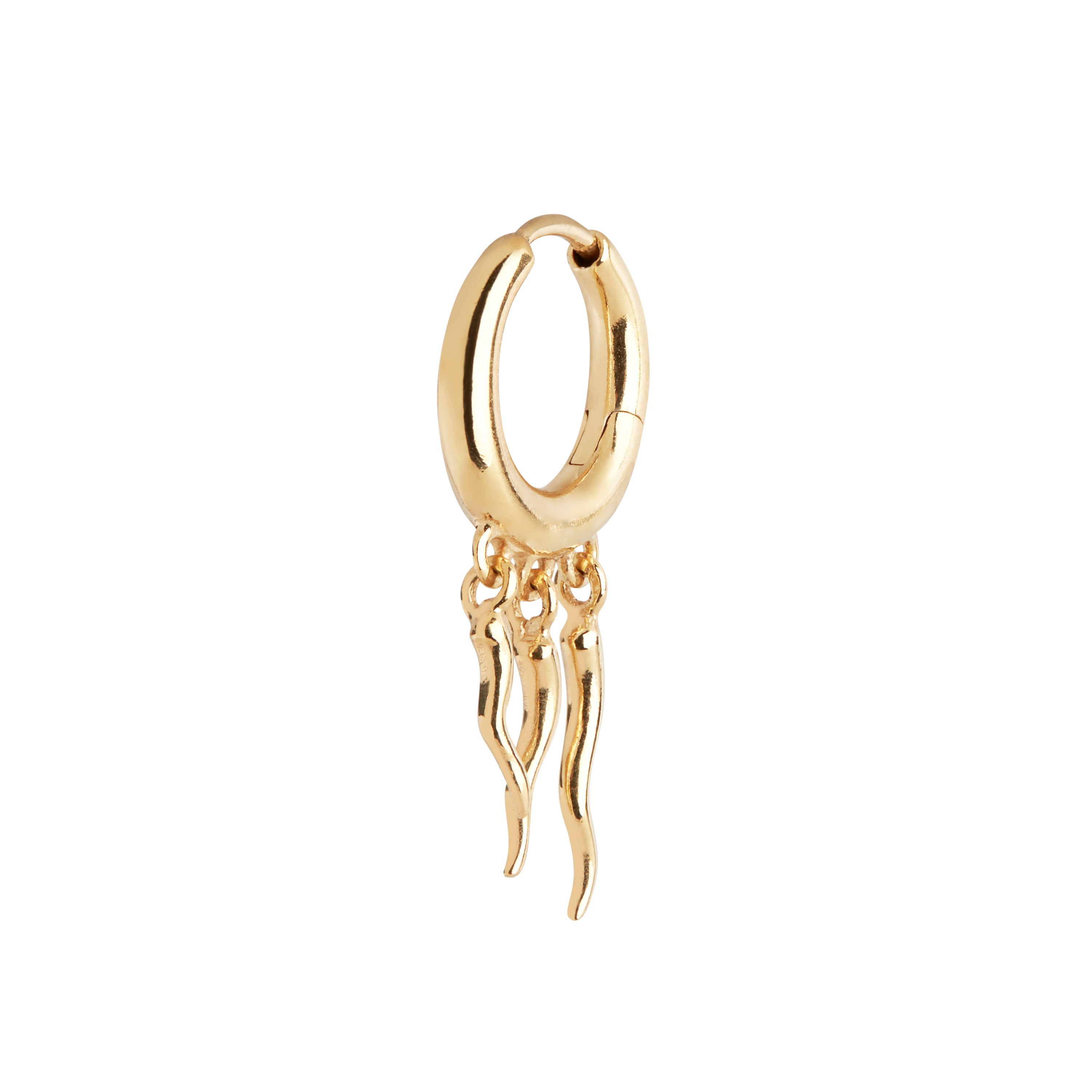 Gaia Hoop Gold
