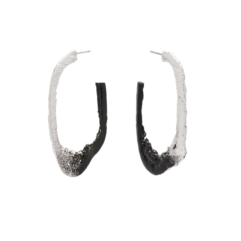 Zeno Oval Earrings