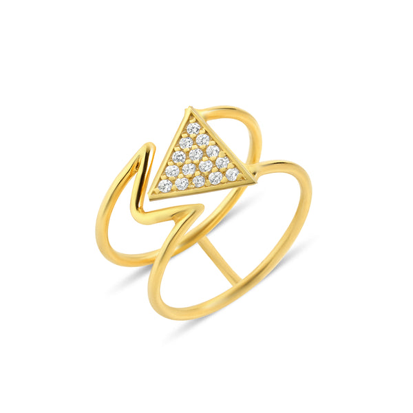 18ct Gold Mara Diamond Ring