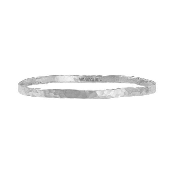 4mm Hammered Nomad Bangle