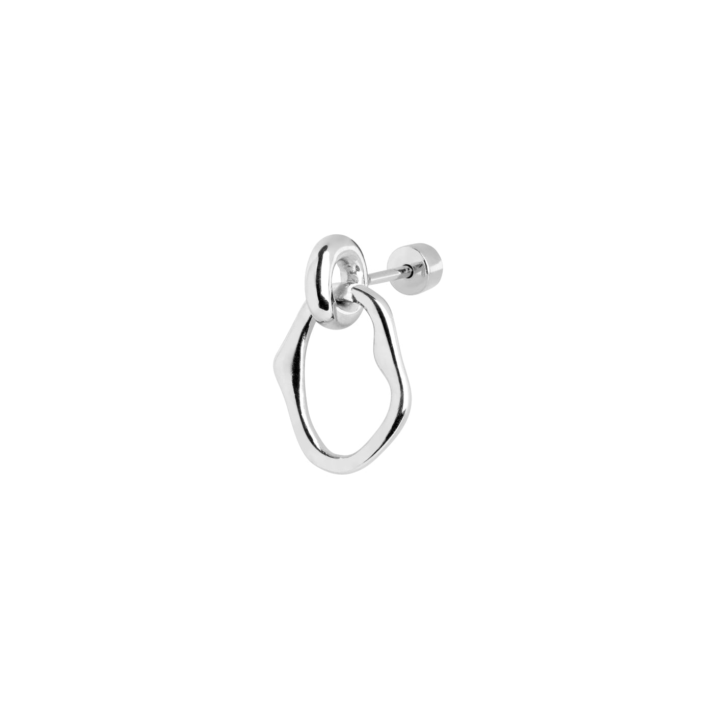 Noon Mini Earring Silver
