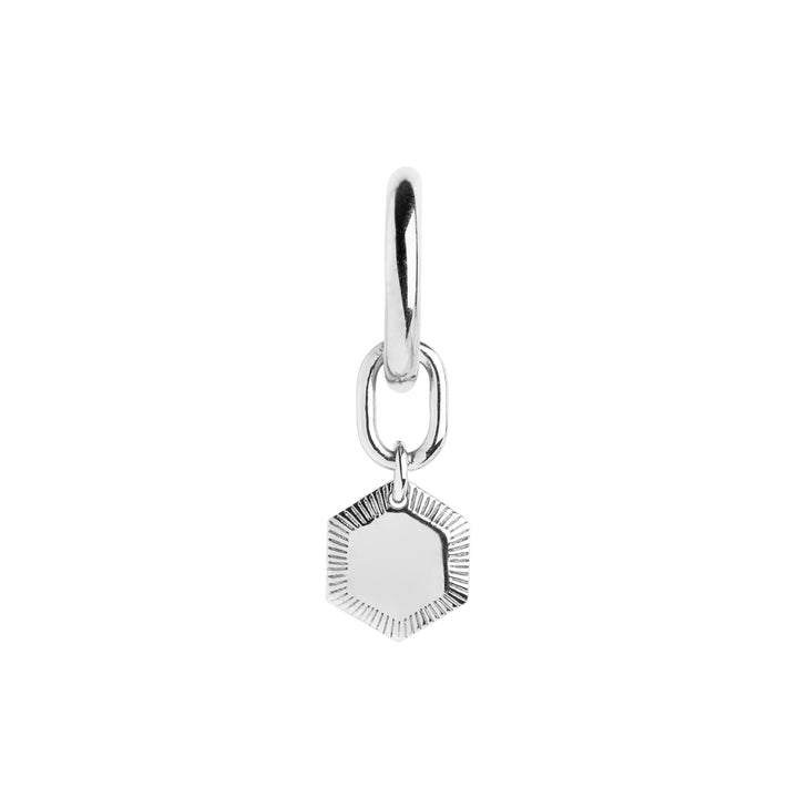 Ravello Huggie Hoop Silver