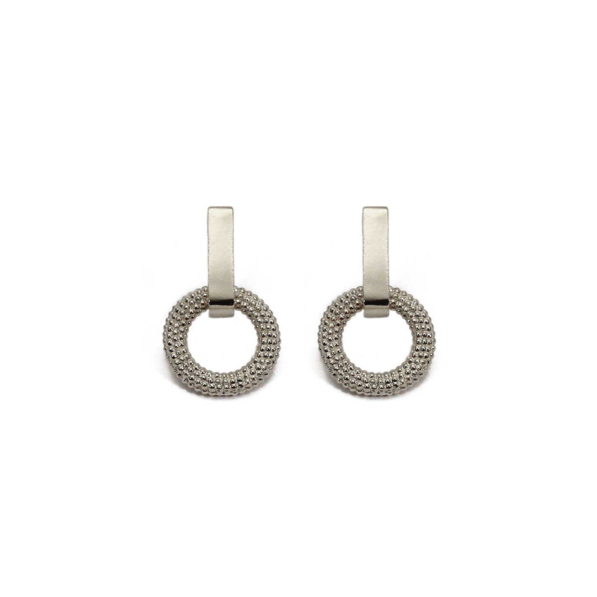 Tyro Sterling Silver Drop Earrings