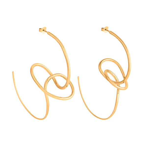 Sfera Earrings Gold