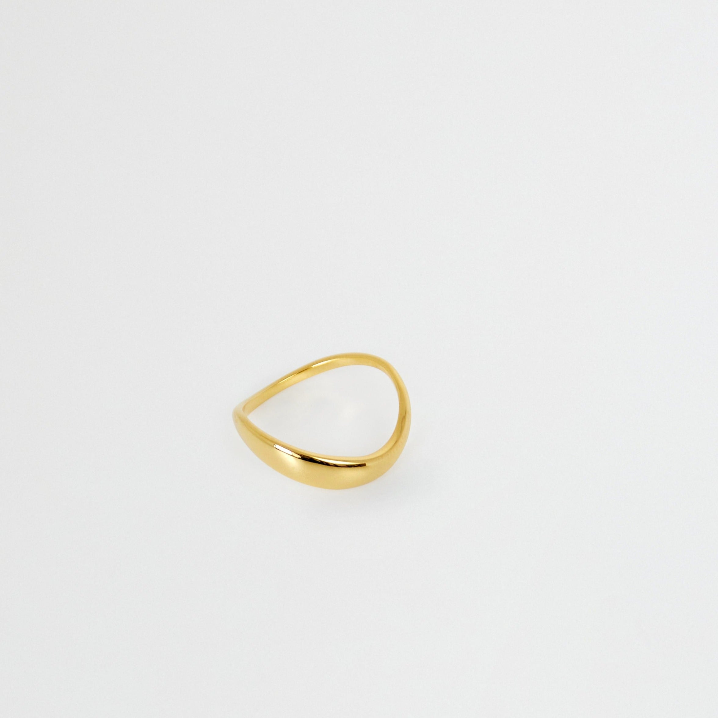 LARGE WAVE  RING