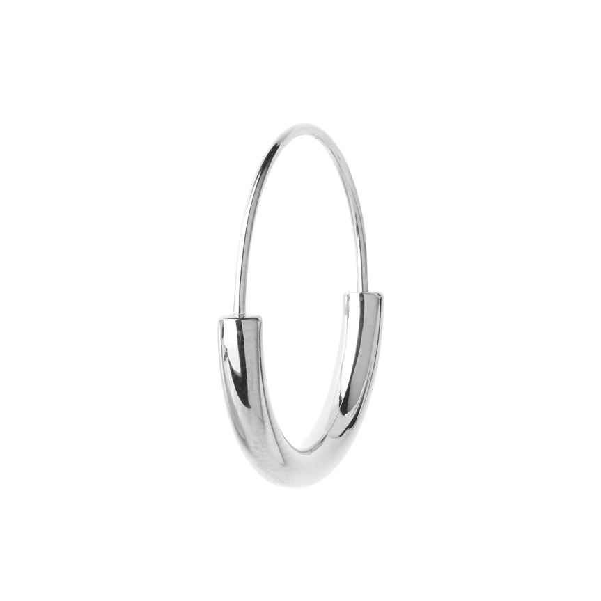 SERENDIPITY HOOP SMALL SILVER