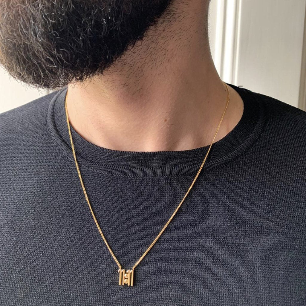11:11 Pendant - 18ct Gold Vermeil