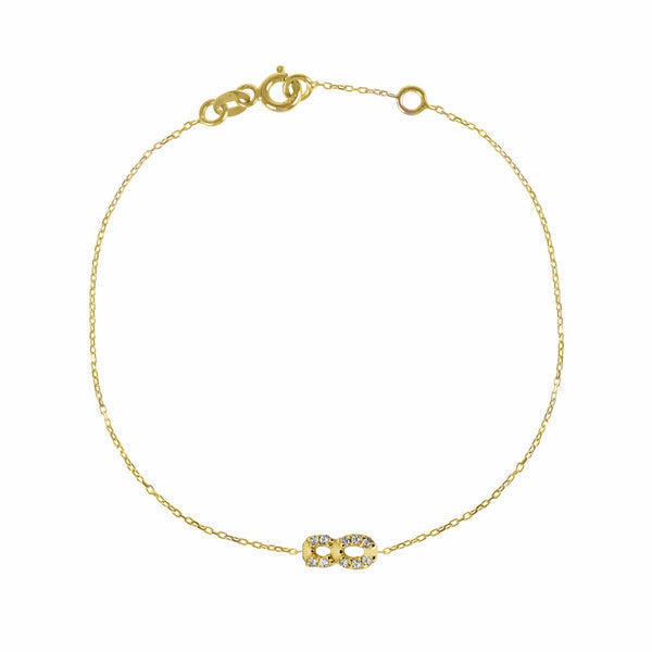 Numerology Bracelet 8 - Sapphire